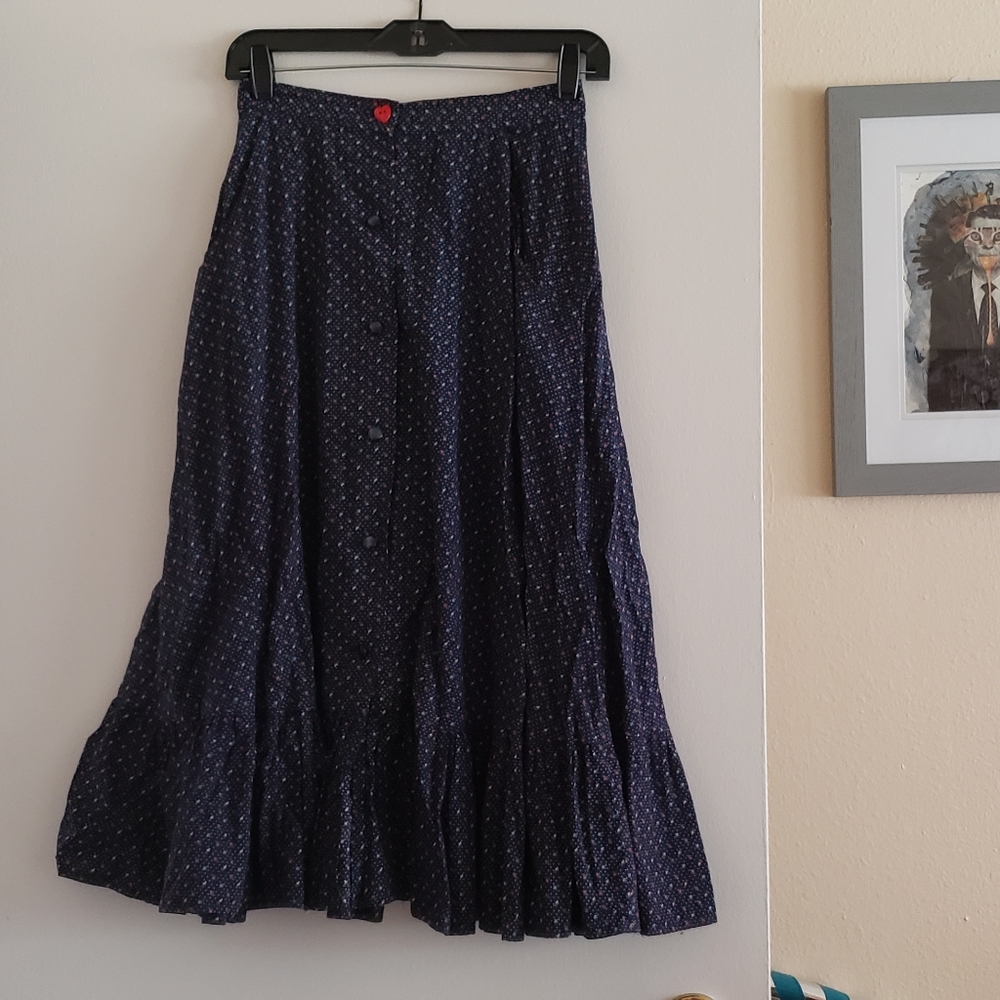 Vintage Handmade Skirt WITH POCKETS!!!
